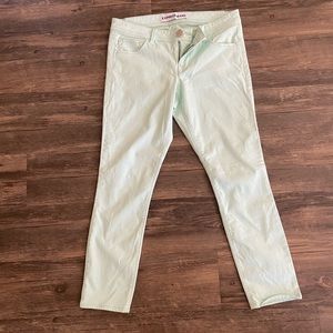 Cropped pants, legging jeans